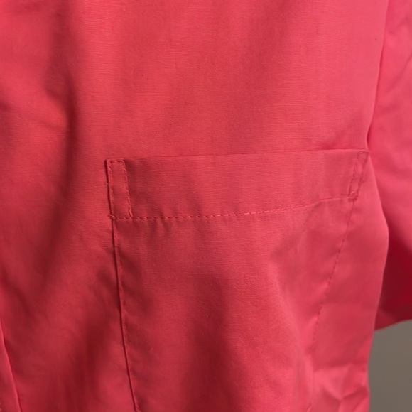 FOXCROFT APPLESEED’S women’s Classic Fit Camp shirt button front bright pink 16 - Picture 3 of 14